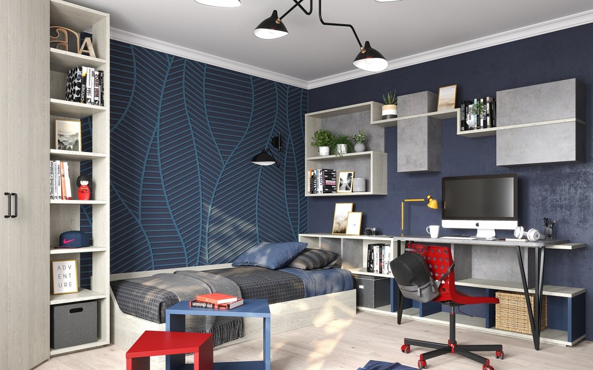 Комната для подростка мальчика