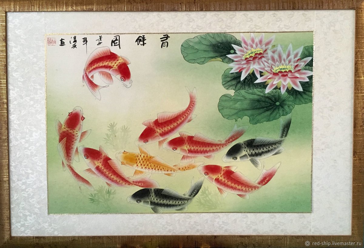 Спальня терракотового и бежевого цвета