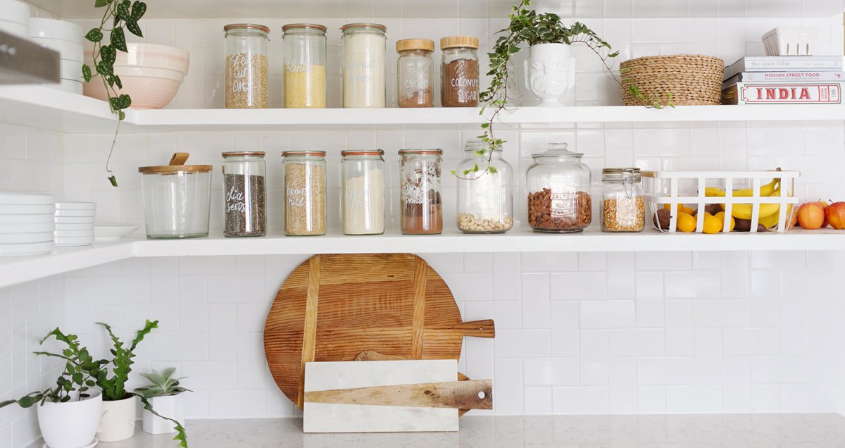 Стеллаж на кухню