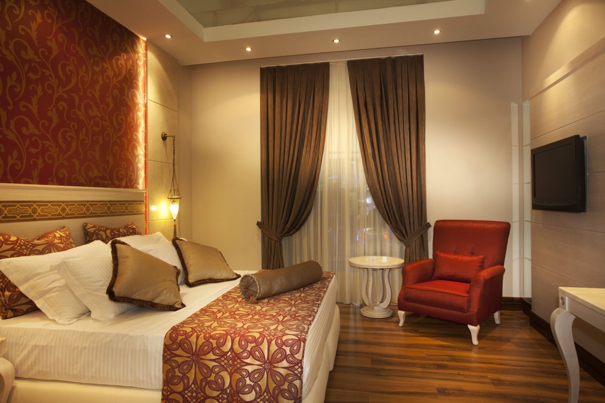 Занавески в гостинице