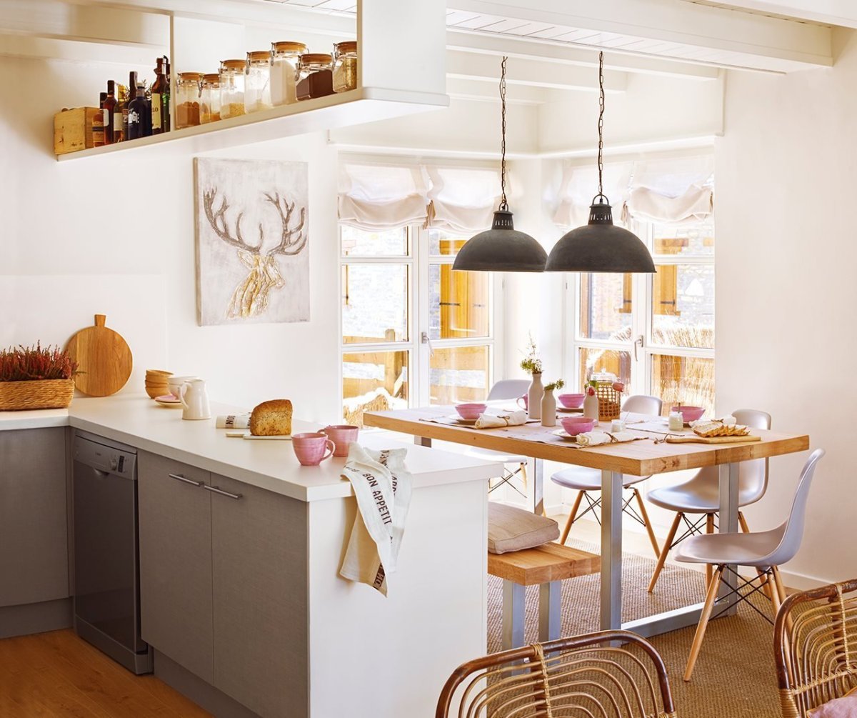 Кухонный гарнитур буквой п