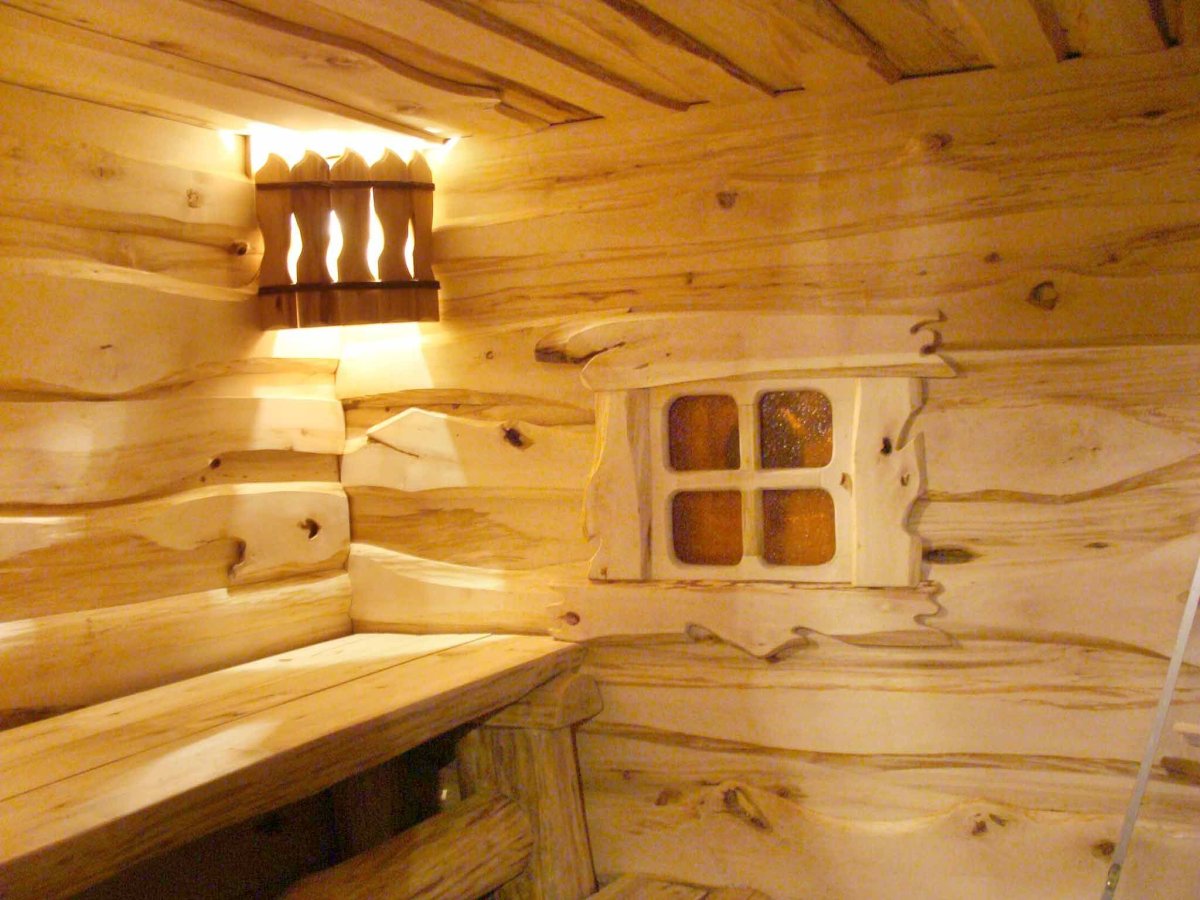 Баня в стиле Леший