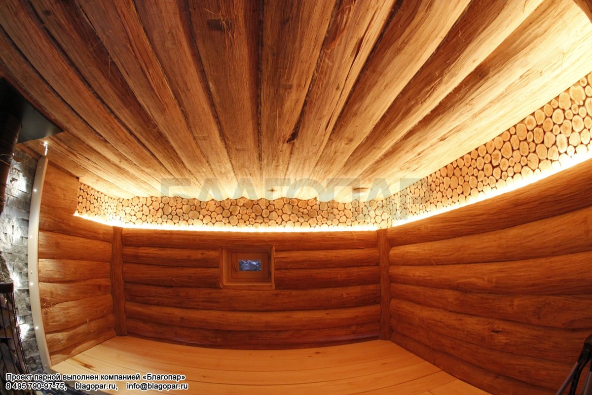 Баня в стиле Леший