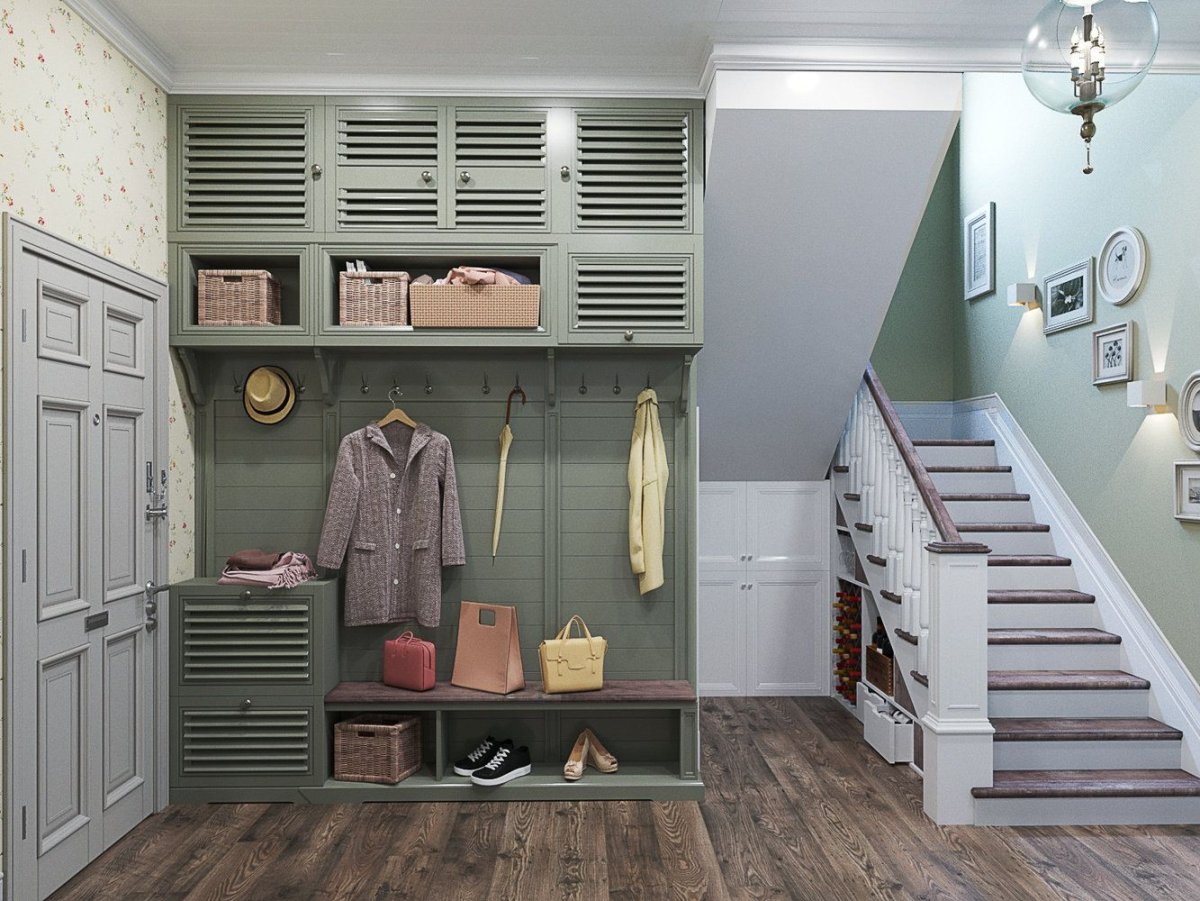 Прихожие в коридор в стиле Прованс