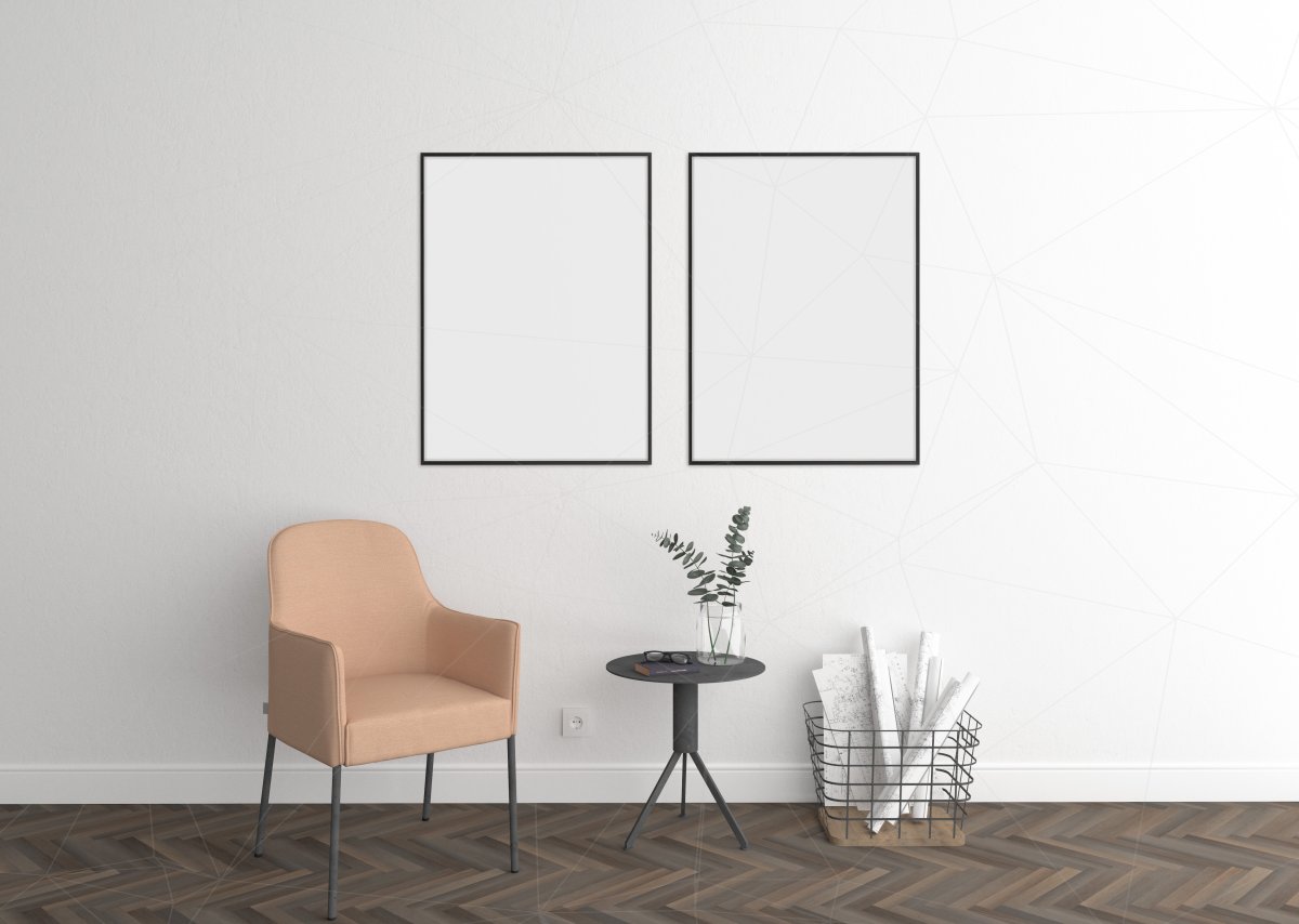 Мокапы интерьера