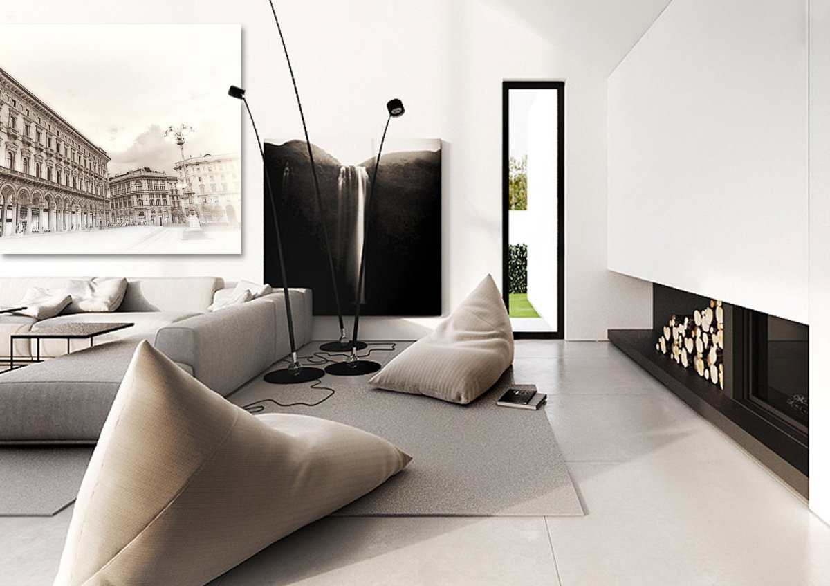 Асимметрия в дизайне интерьера