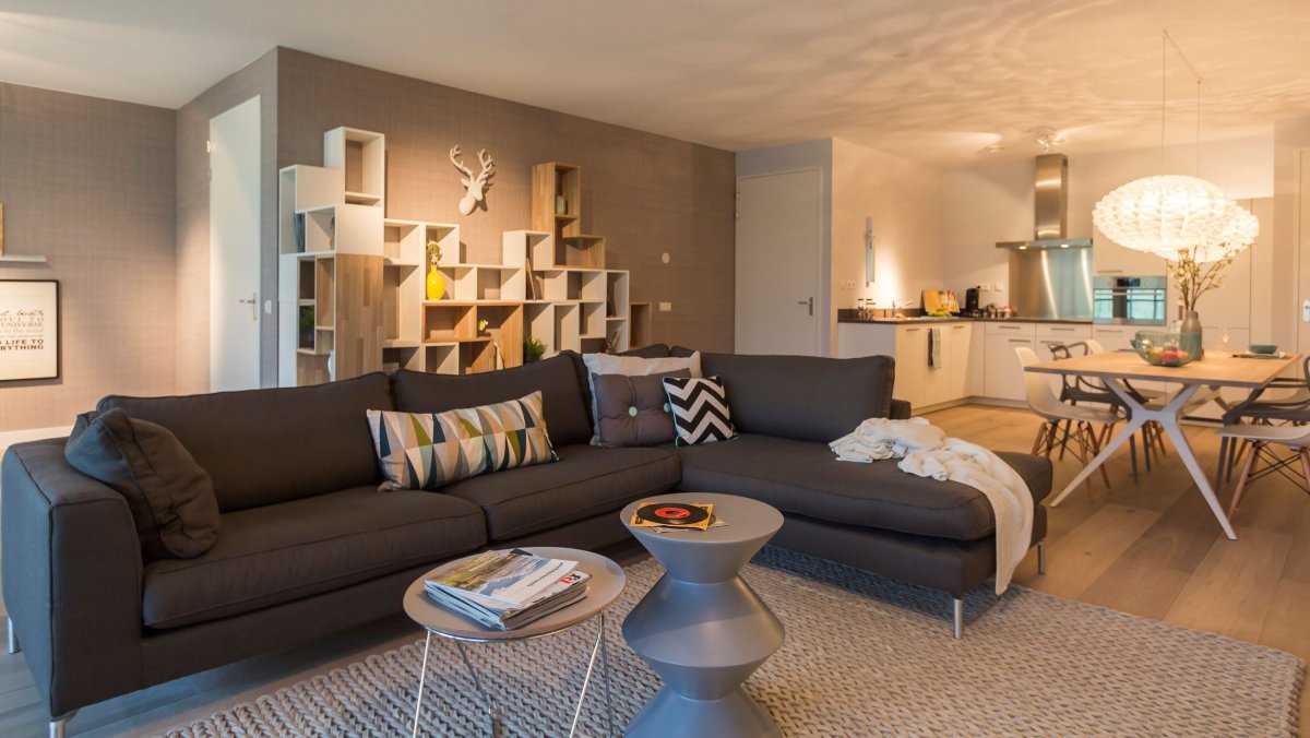 Асимметричность в интерьере