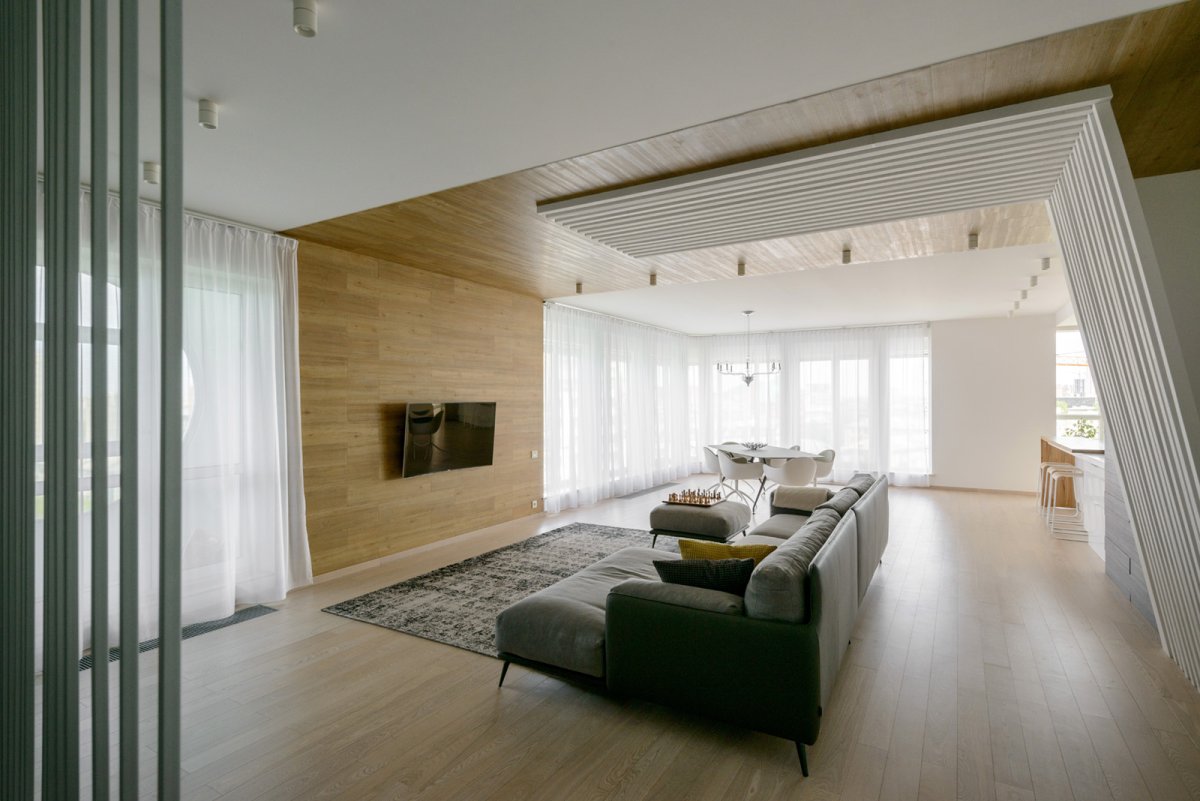 Асимметрия в современном интерьере