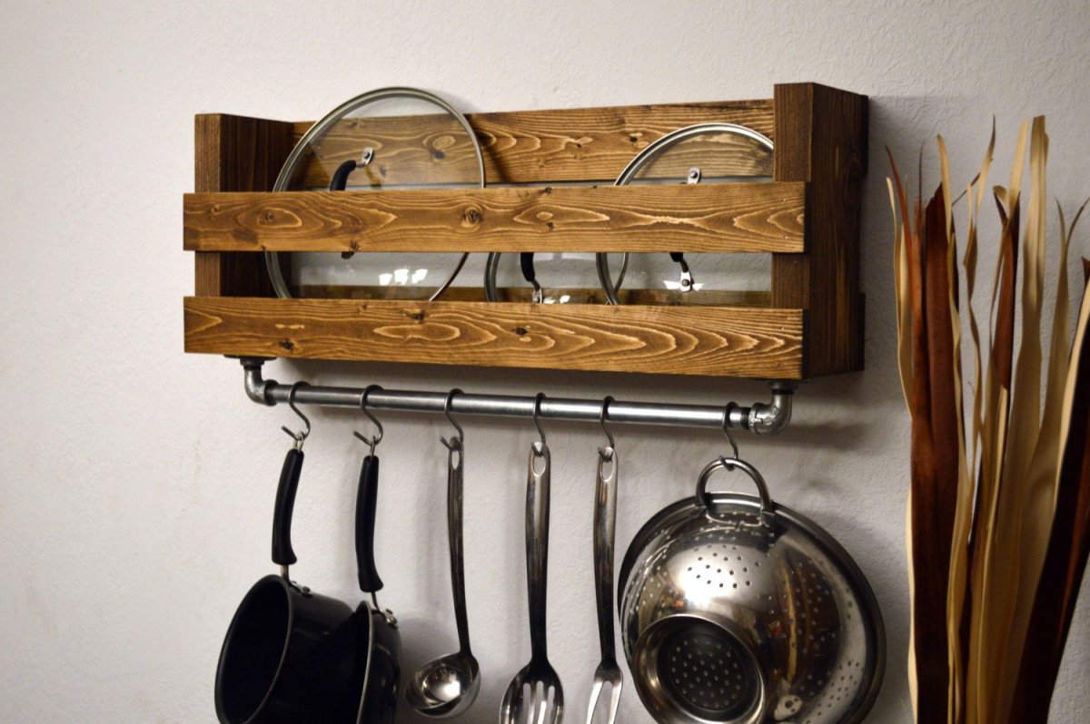 Tekno-Tel / полка под специи mg042 с рейлингом