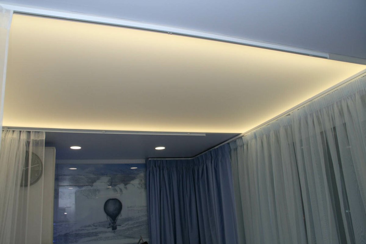 Светодиодная подсветка штор