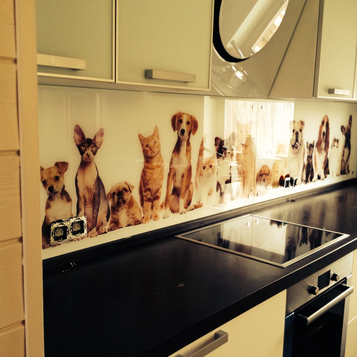 Фартук в горошек