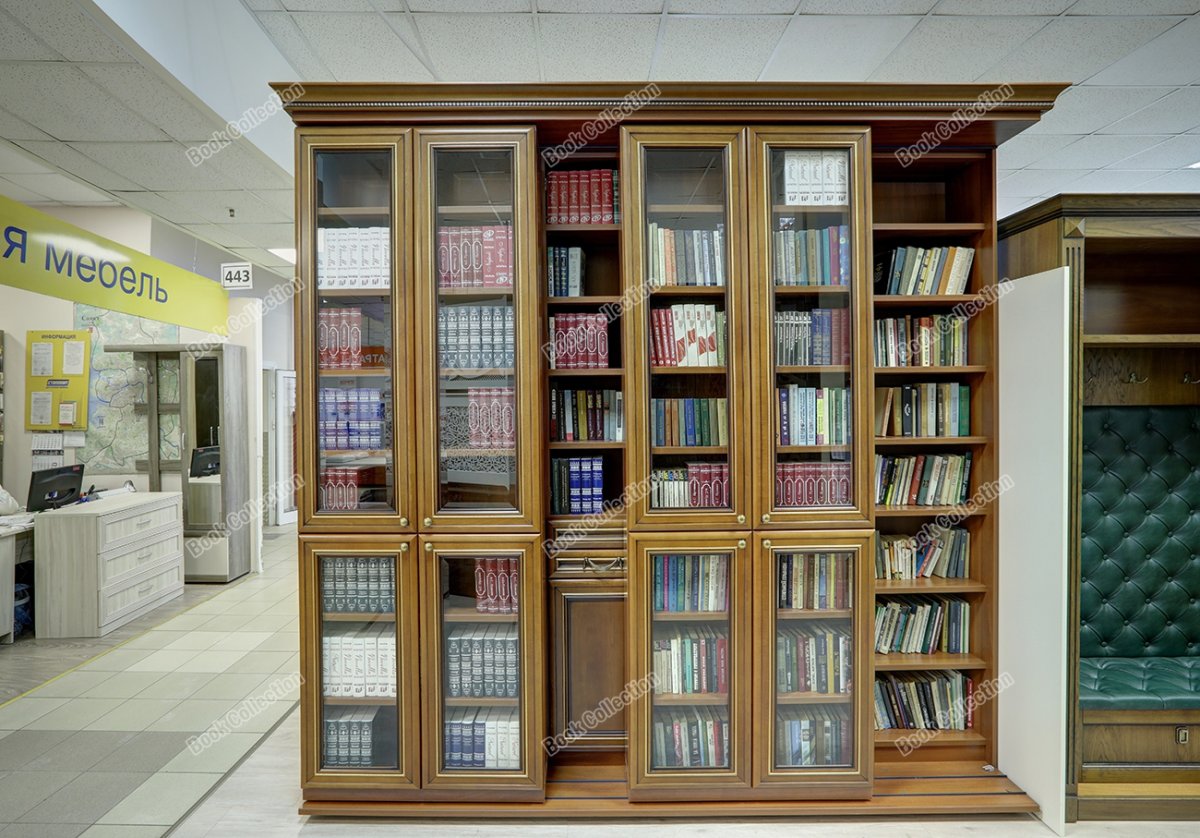 Шкаф библиотека Версаль-22у