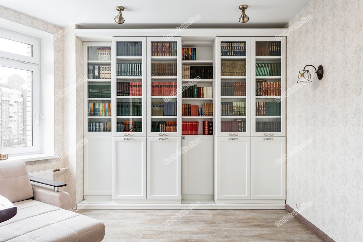 Книжные перегородки для зонирования