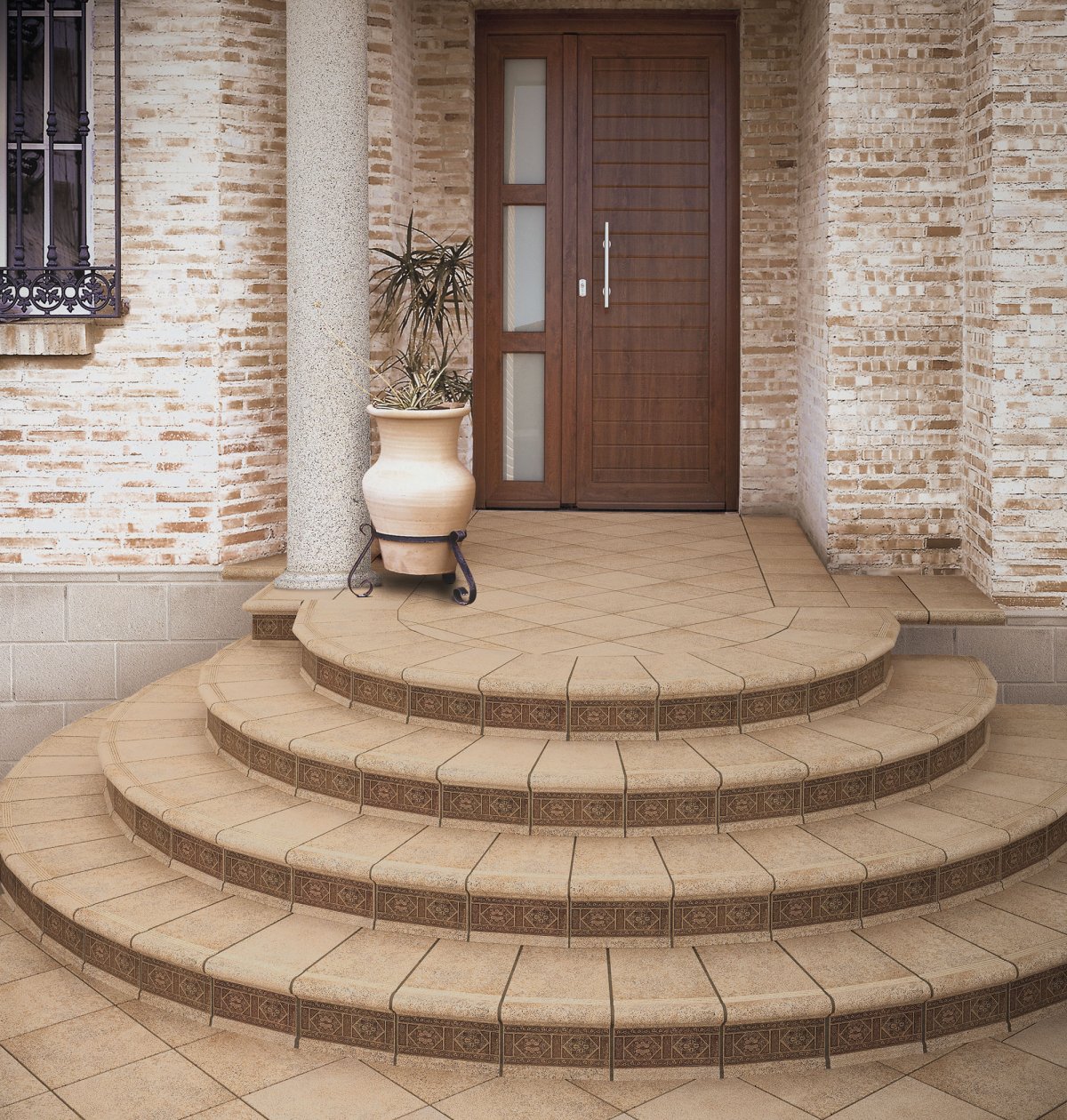 Клинкерная террасная плитка