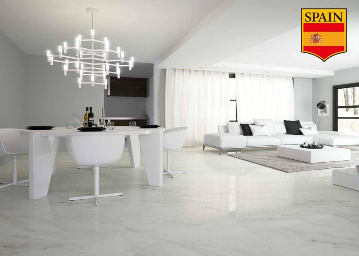 Линолеум под мрамор в интерьере