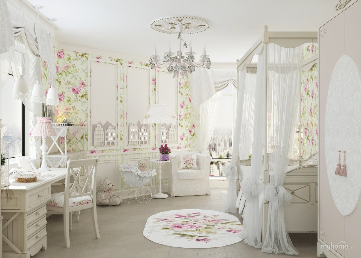 Spalnya detskaya Прованс