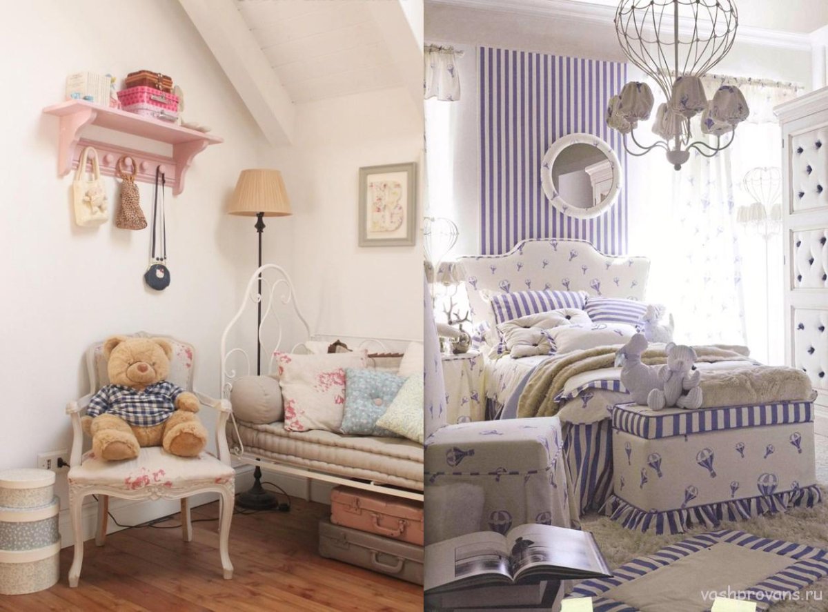 Детская комната в стиле Прованс