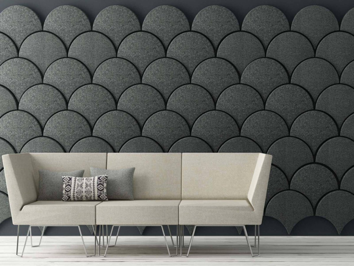 Акустический поролон пирамида 100