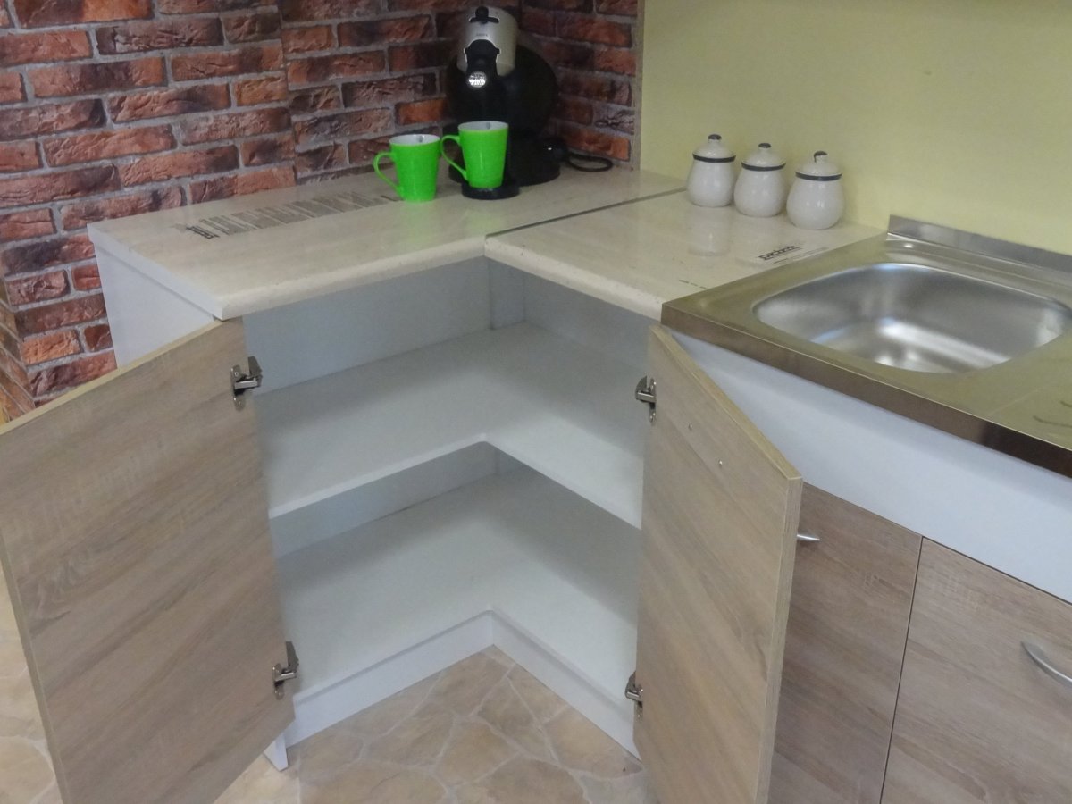 Угловой кухонный шкаф икеа открывание