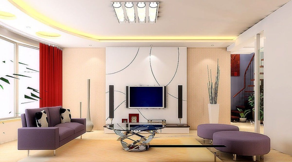 Трековые светильники в интерьере