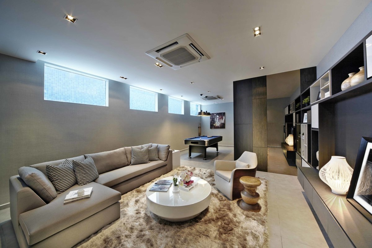 Трековый светильник в интерьере квартиры