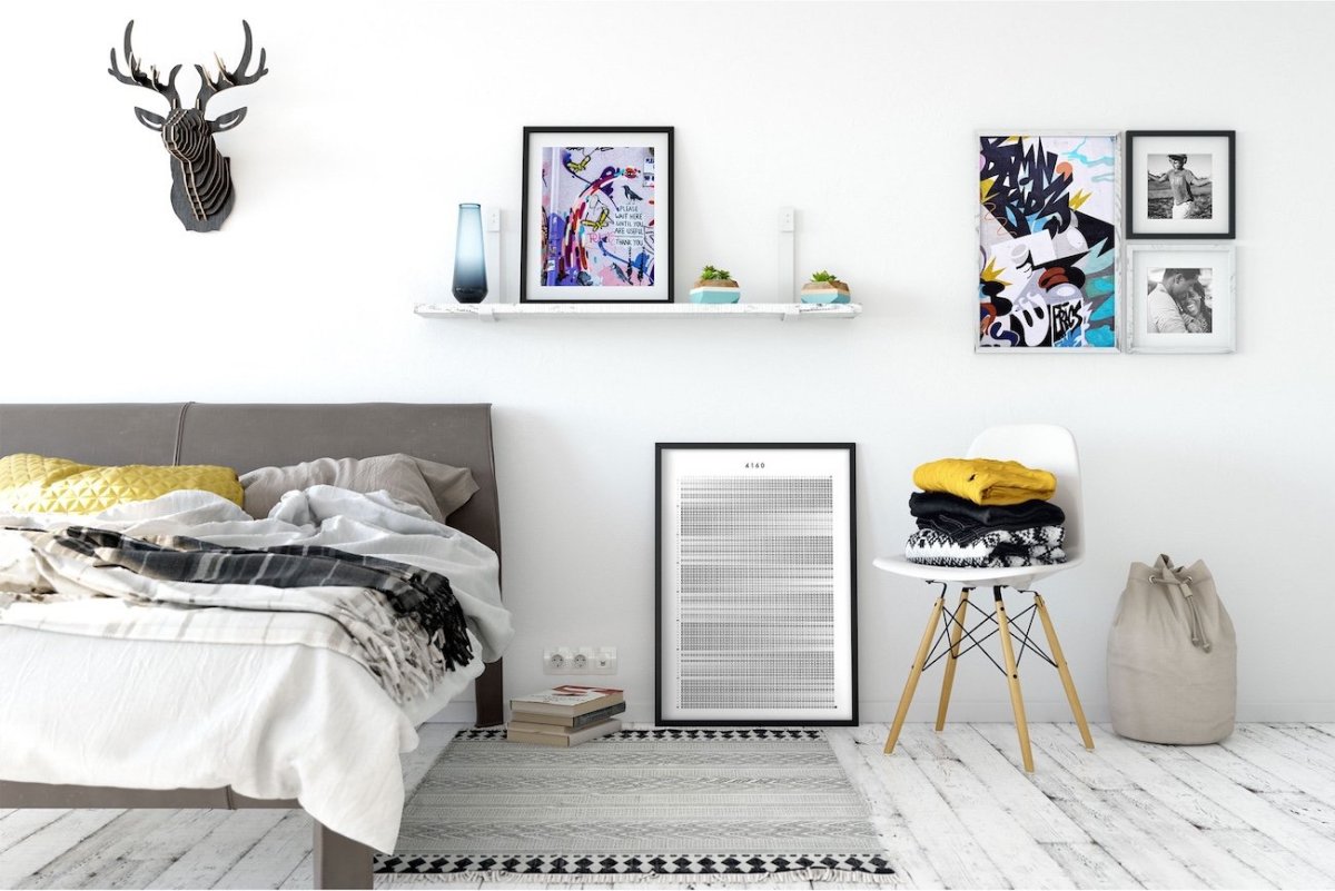 Украшение комнаты в стиле ретро