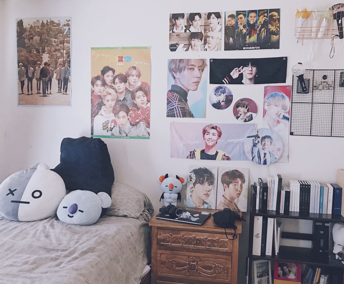 Декор комнаты в общежитии