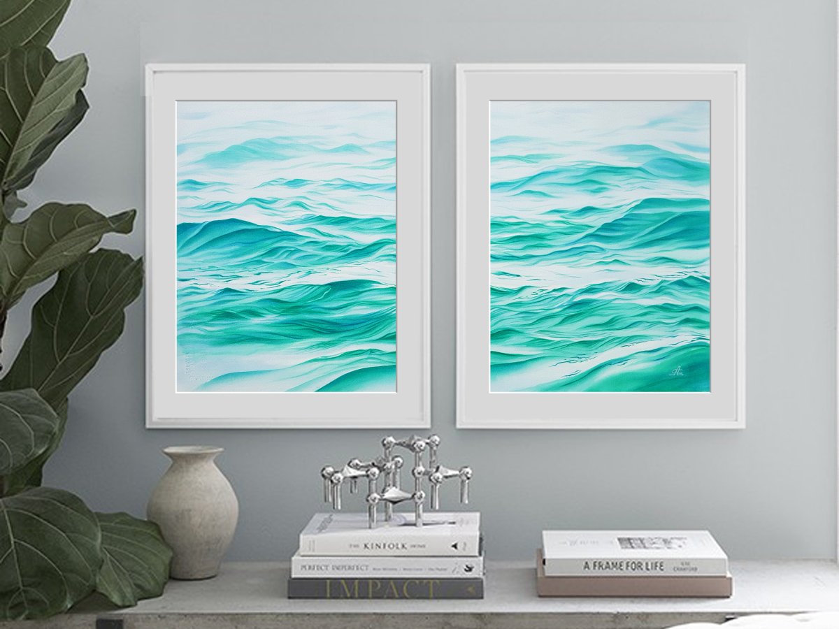 Большая 4 д картина море