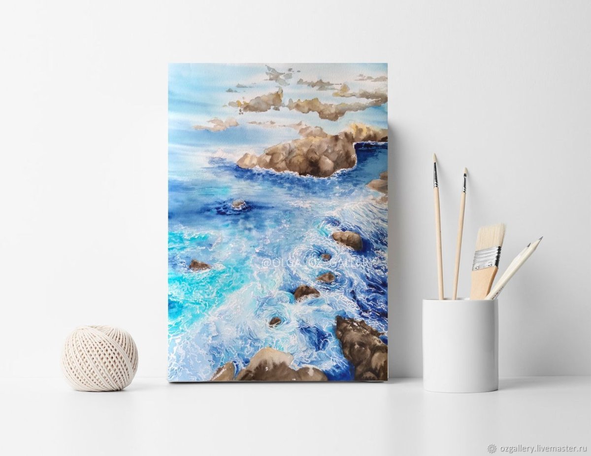 Морские картины в интерьере