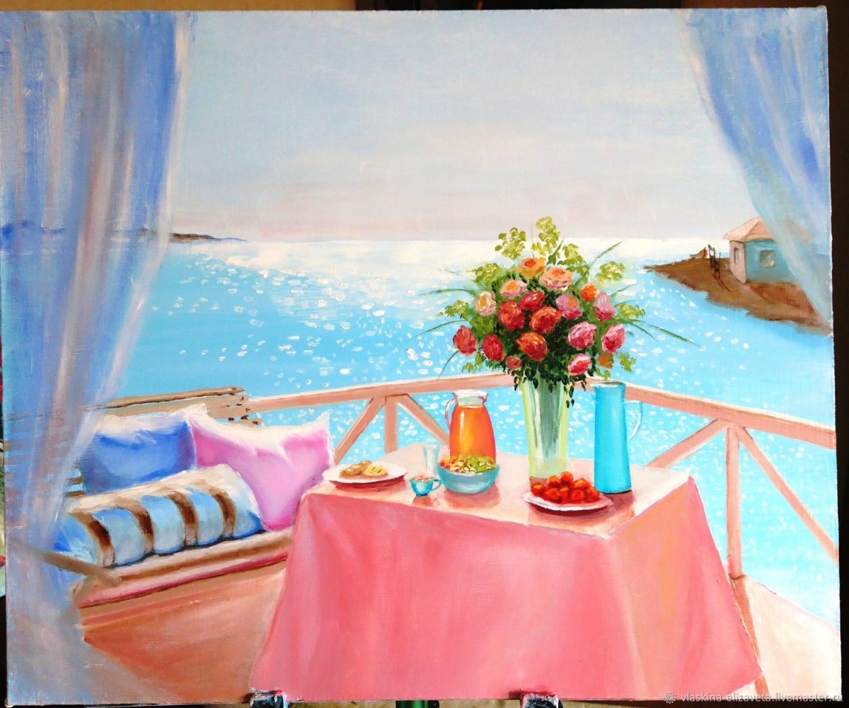 Интерьерные картины маслом