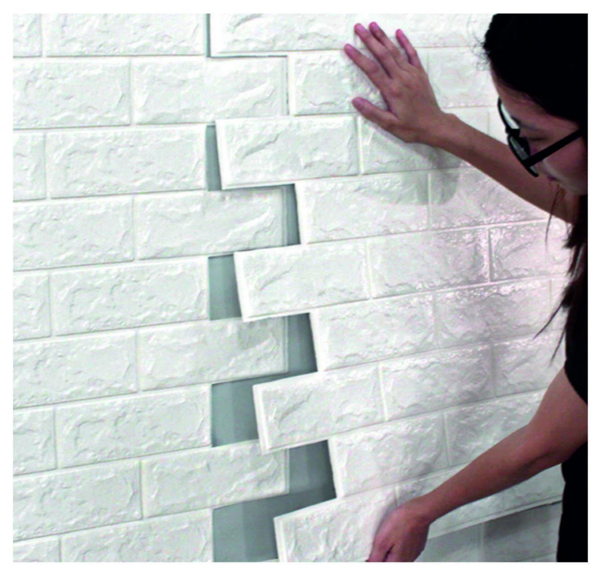 3d pe Foam Wall Sticker Brick