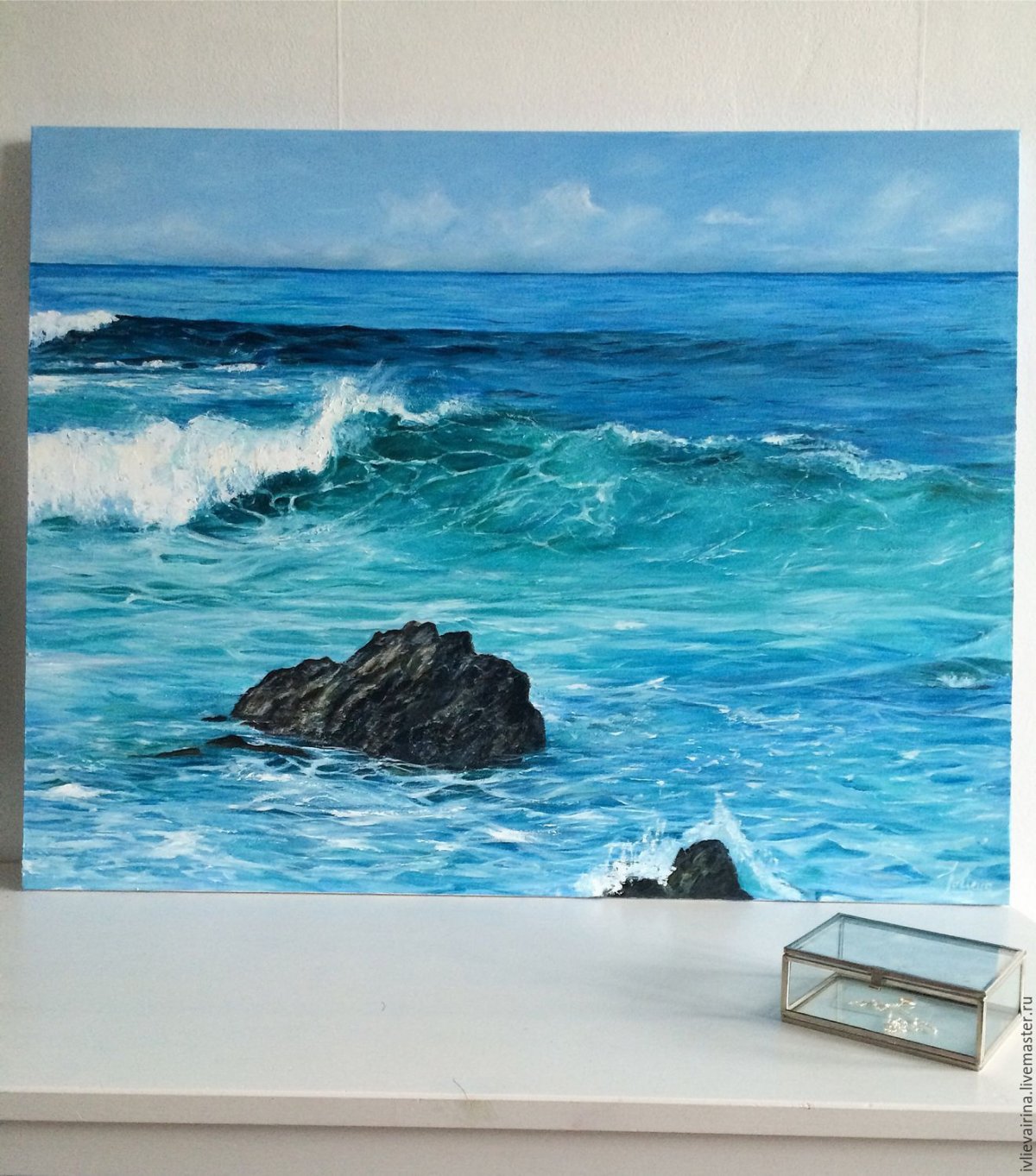 Паспарту в виде моря