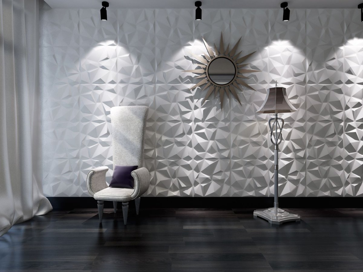 Гипсовая панель 3d Лейда