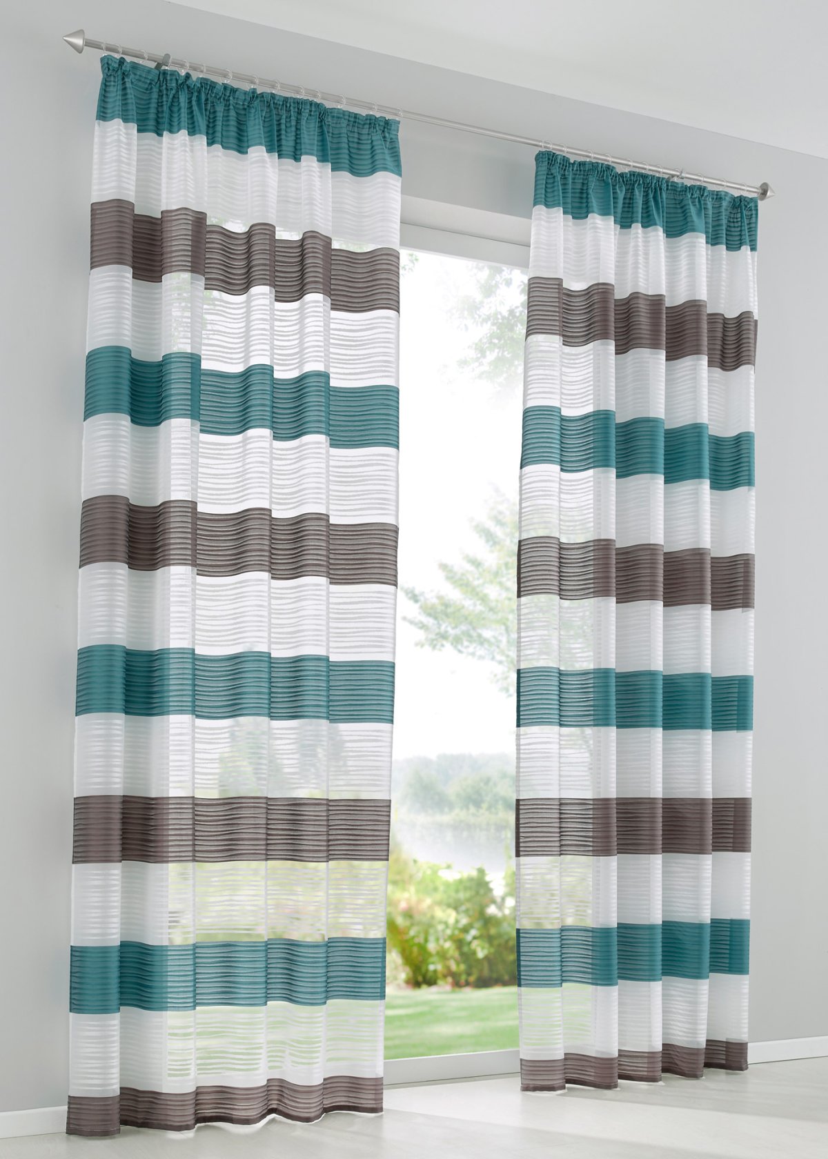 Тюль “полоска Gold v-1”