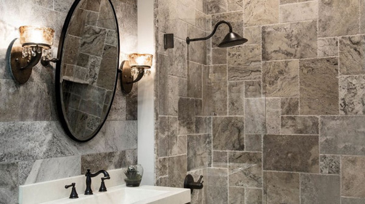 Римский травертин интерьер