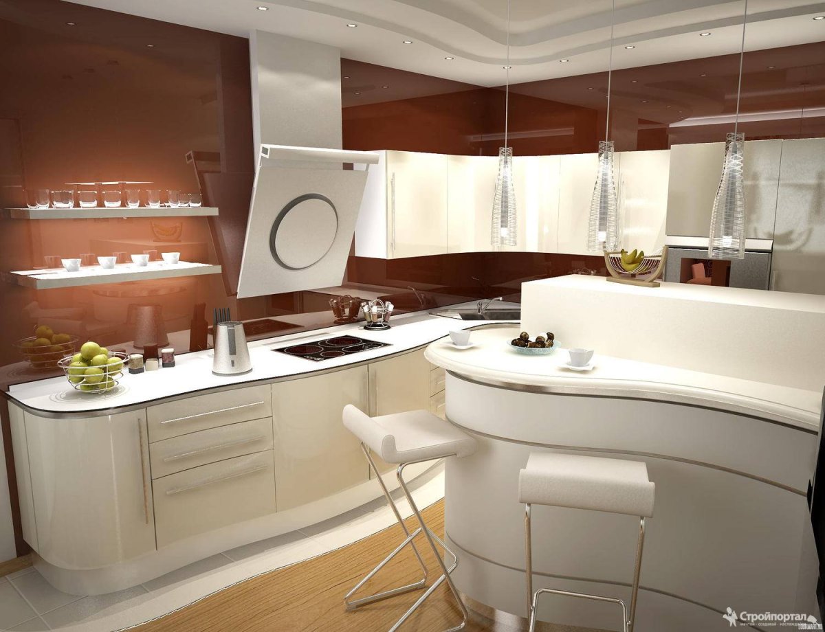 Кухни в стиле Модерн