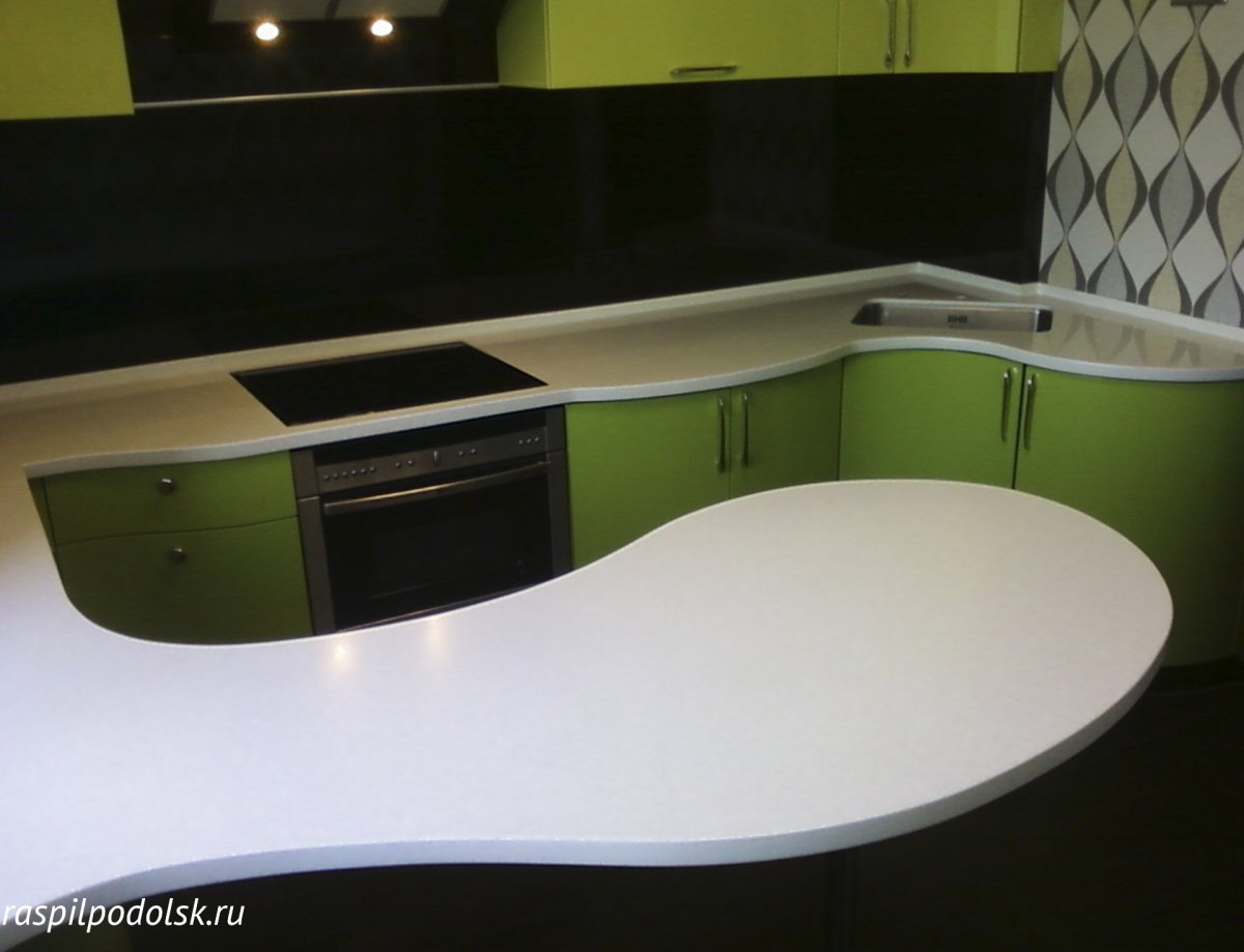 Столешница полукруглая