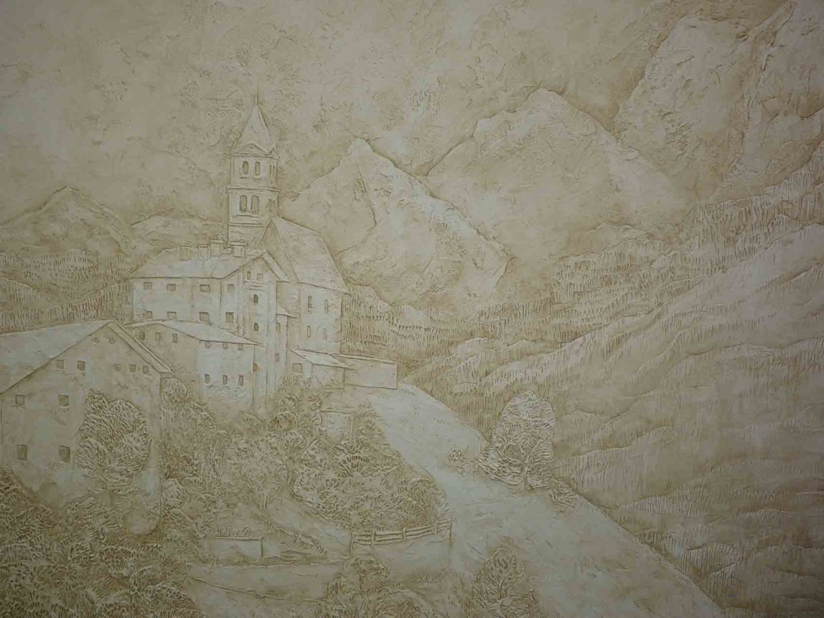 Декоративная штукатурка мастер класс