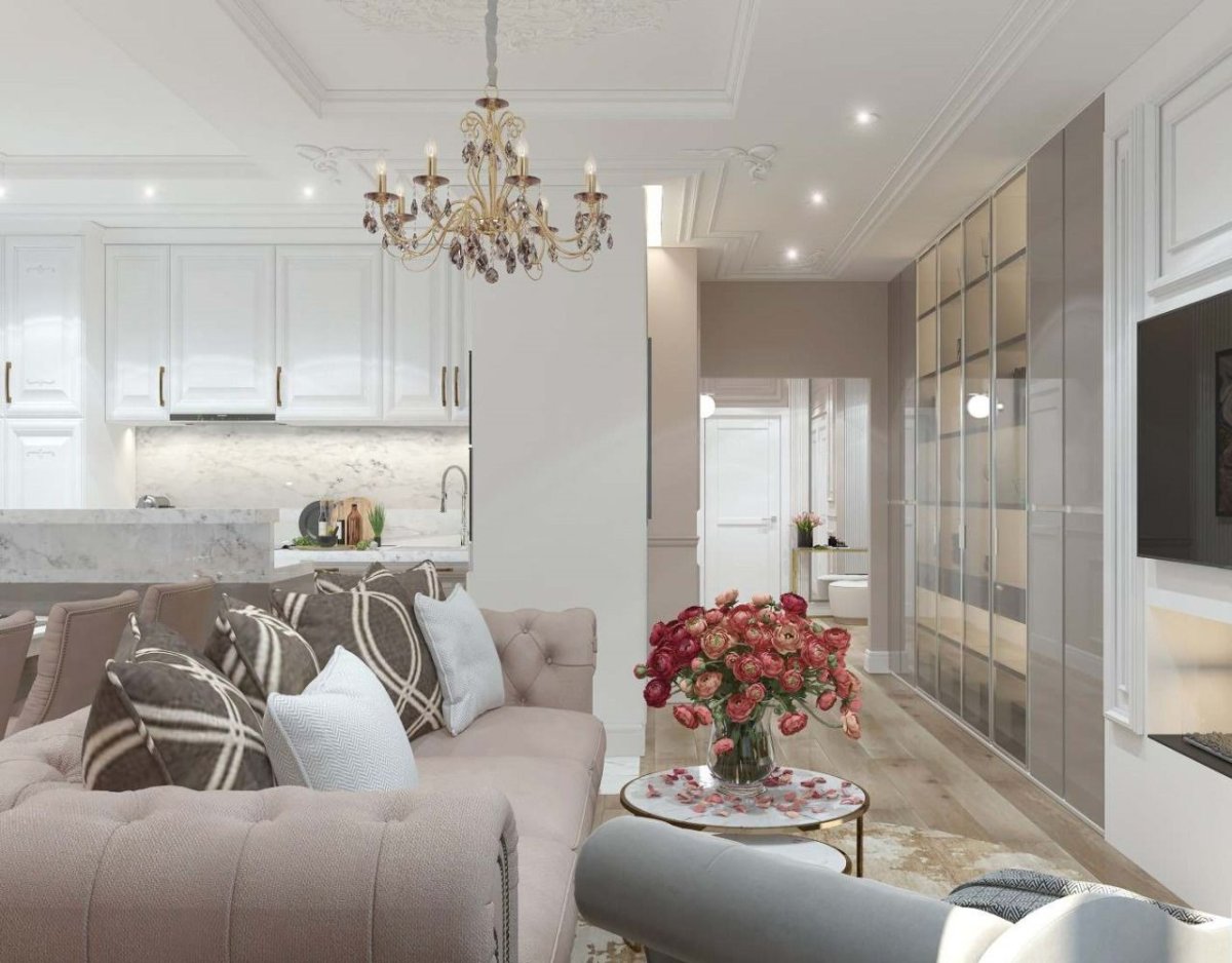 Серая кухня в интерьере