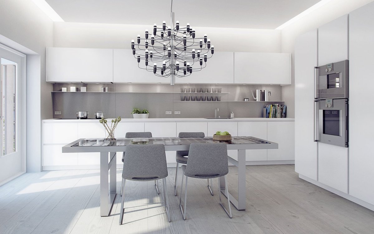 Уютная гостиная в скандинавском стиле