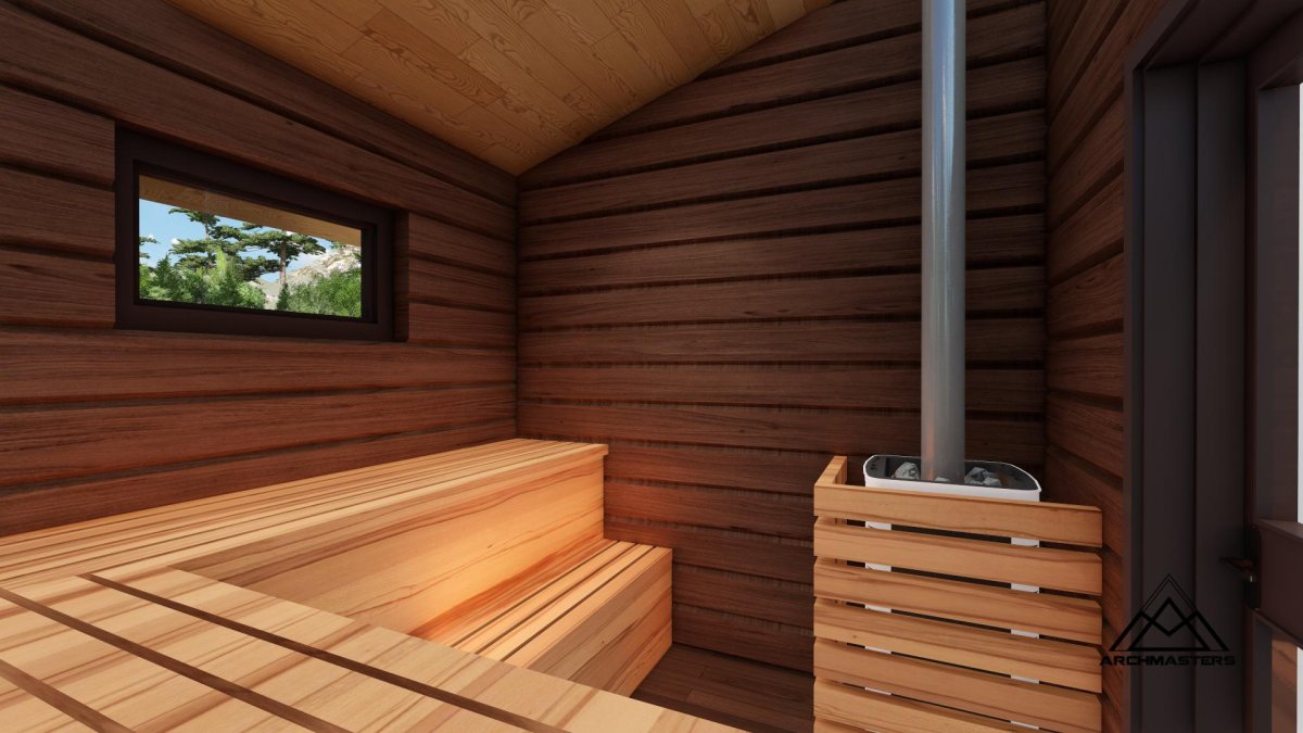 Парилка 2,2 на 2,2