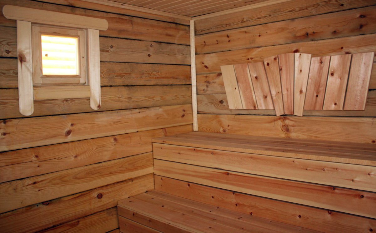 Интерьер бани