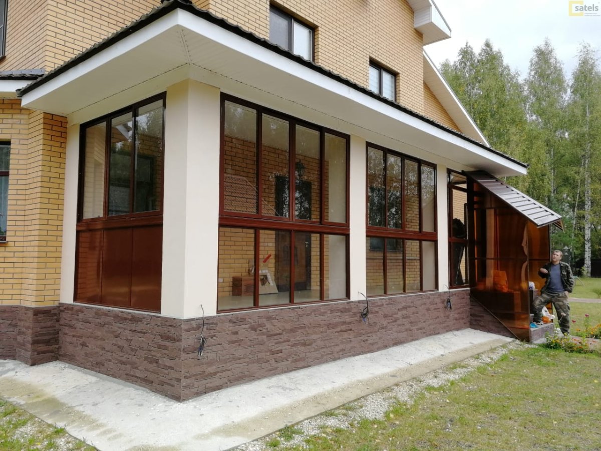 Покраска террасы