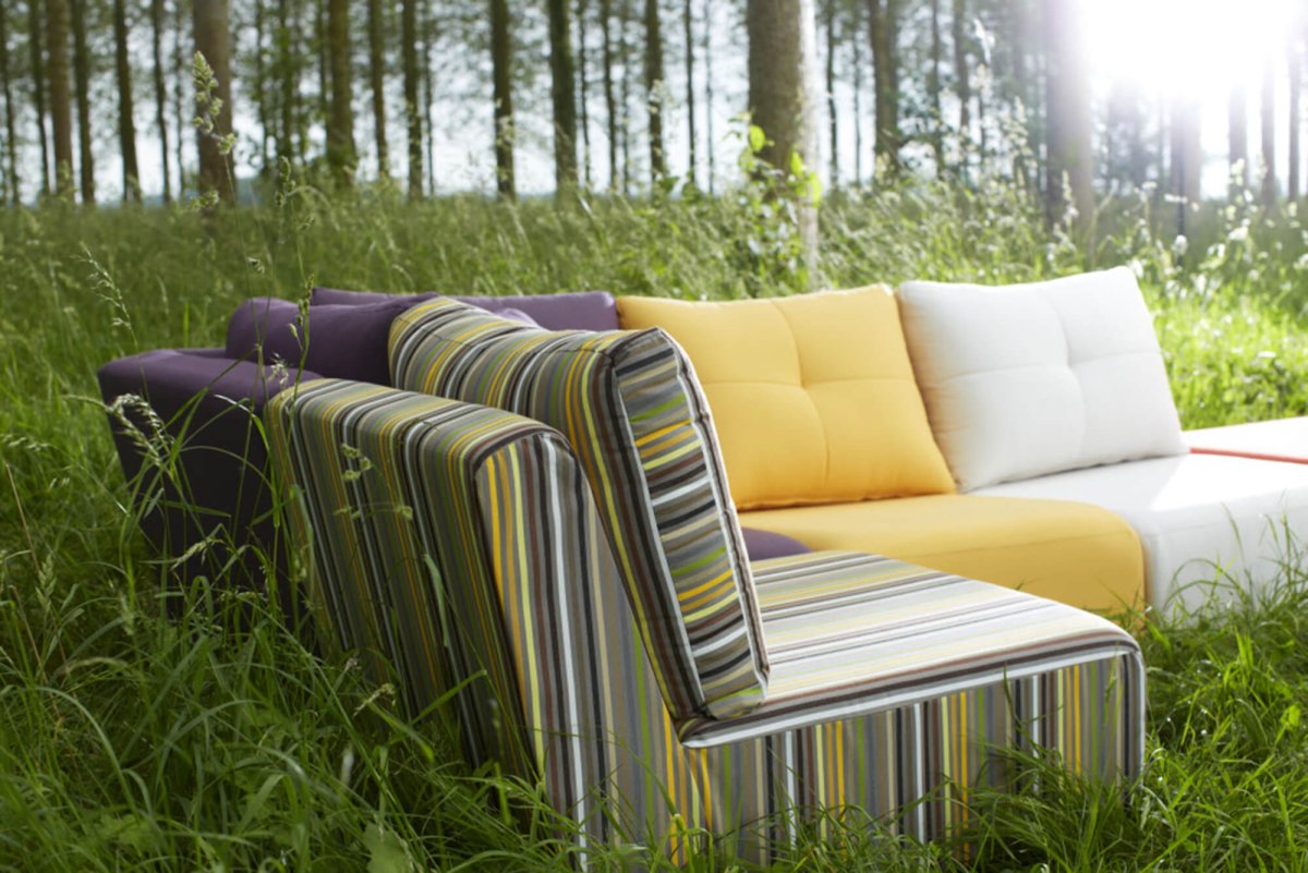 Непромокаемая ткань для уличной мебели