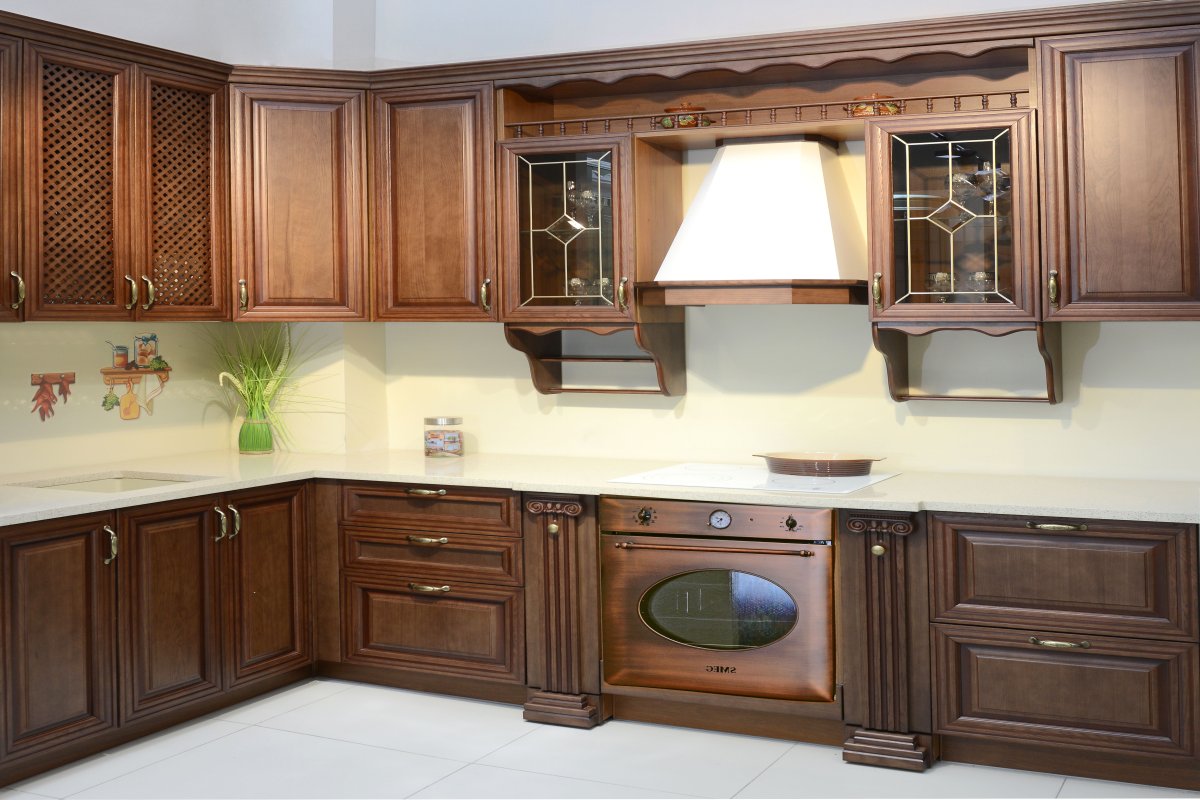 Визуализация кухни классика