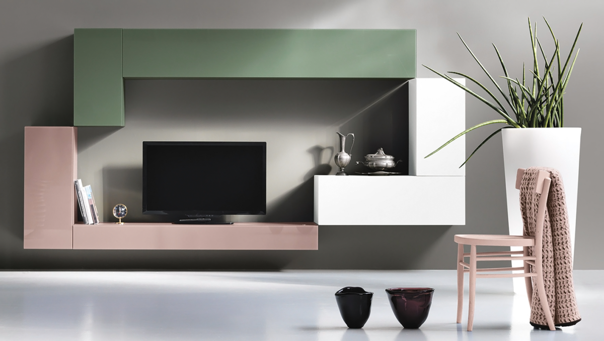 Lago 36e8 lacquered and Glass