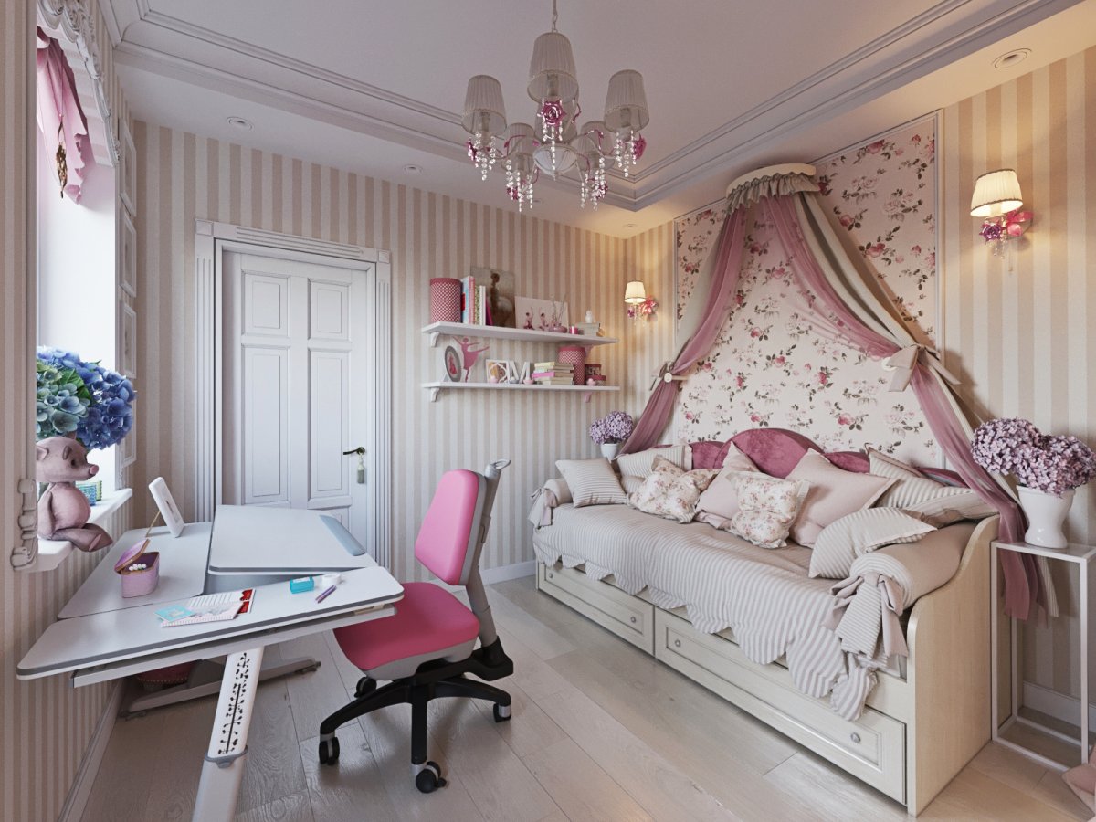 Роскошные детские комнаты