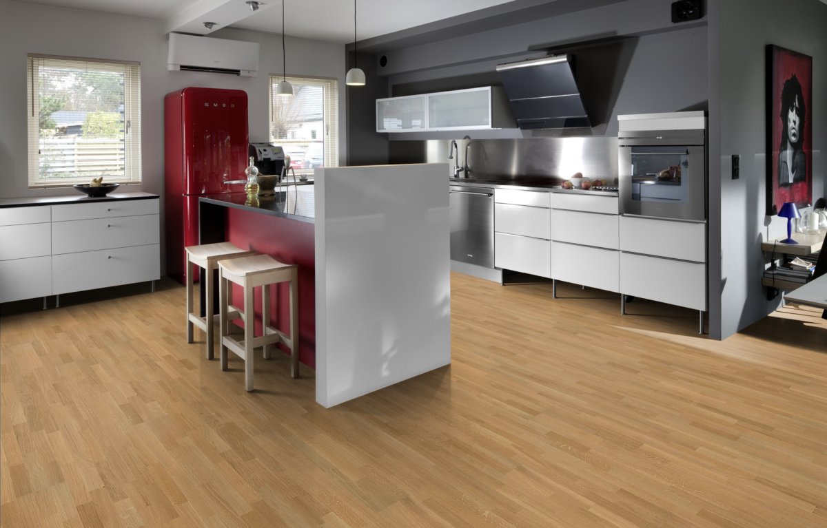 Ламинат Кастамону дуб Эверест светлый