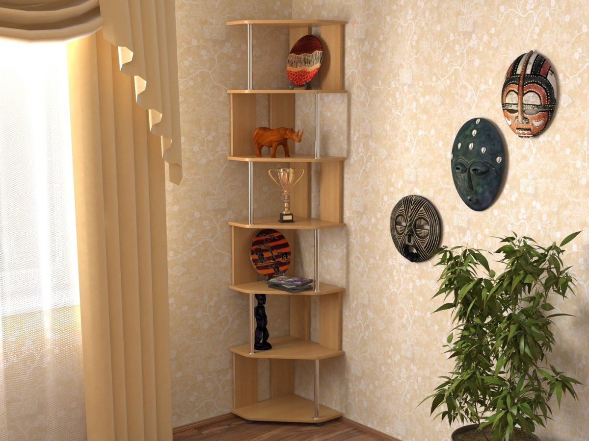 Стеллаж 2 дуб белфорт