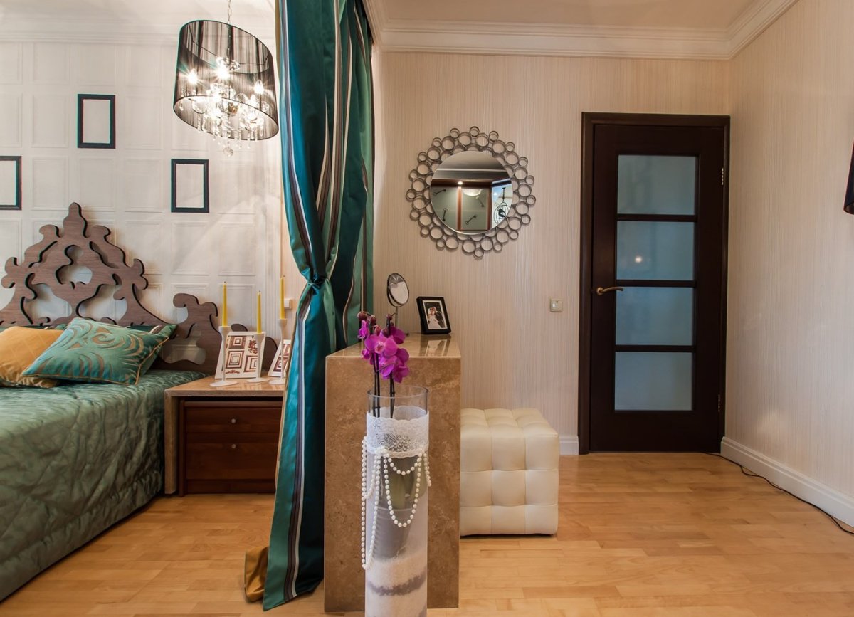 Шторы для зонирования пространства в комнате